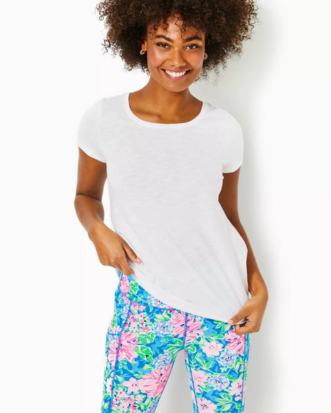 Etta Scoop Neck TopHeartland Retail ItemsLILLY PULITZERThe Printed Peach Savannah