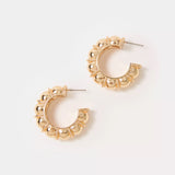 Bright Delight Hoop Earrings