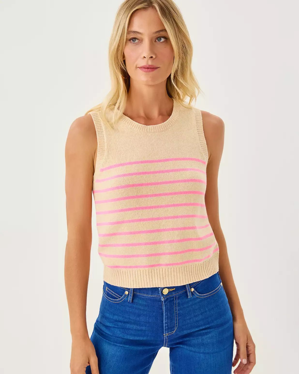 Fairley Stripe Sweater SetWomens - Cardigans & Vests - CardigansLILLY PULITZERThe Printed Peach Savannah
