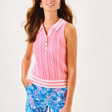 Suzette Polo Sweater Tank