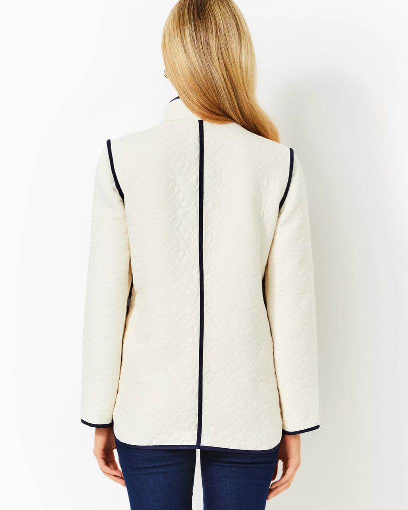 Georgine Quilted JacketHeartland Retail ItemsLILLY PULITZERThe Printed Peach Savannah