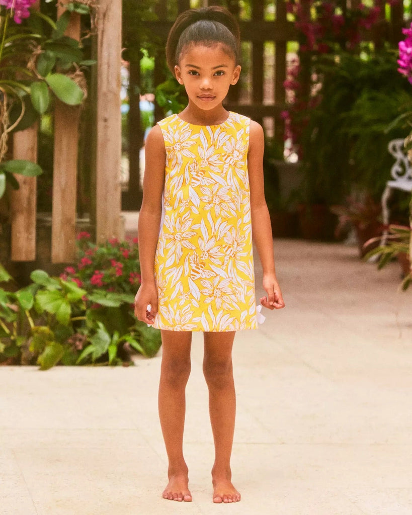 Girls Little Lilly Classic Shift DressHeartland Retail ItemsLILLY PULITZERThe Printed Peach Savannah