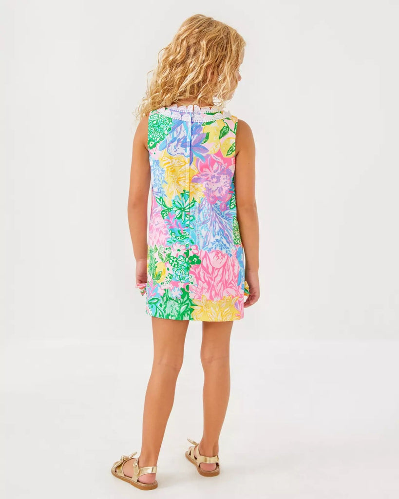 Girls Little Lilly Classic Shift DressHeartland Retail ItemsLILLY PULITZERThe Printed Peach Savannah