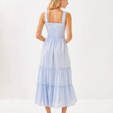 Hadly Smocked Maxi DressHeartland Retail ItemsLILLY PULITZERThe Printed Peach Savannah