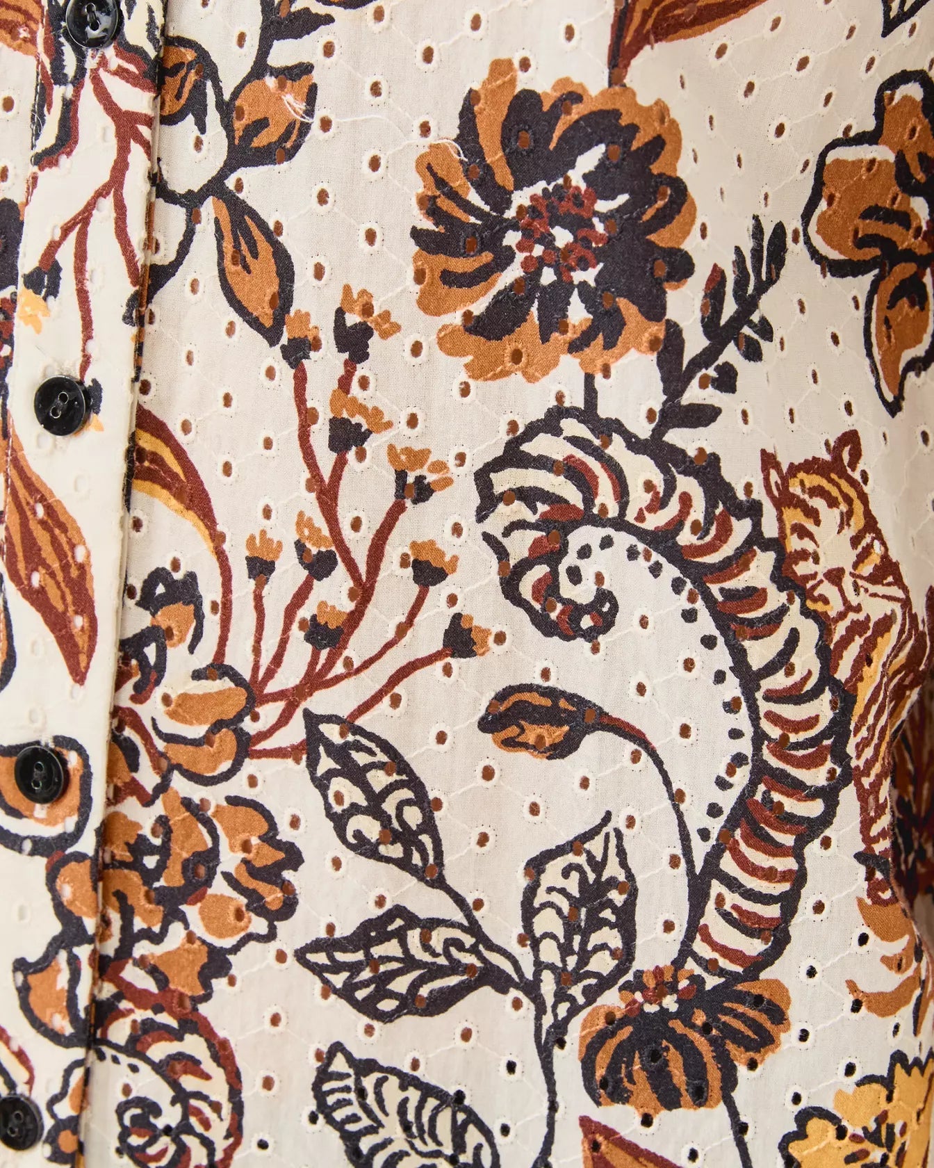 Haida Eyelet TopWomens - Tops - BlousesLILLY PULITZERThe Printed Peach Savannah