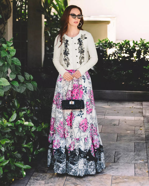 Inaya High Rise Maxi SkirtWomens - Bottoms - SkirtsLILLY PULITZERThe Printed Peach Savannah