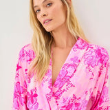 Issie Pajama Knit RobeWomen - Pajamas - RobesLILLY PULITZERThe Printed Peach Savannah