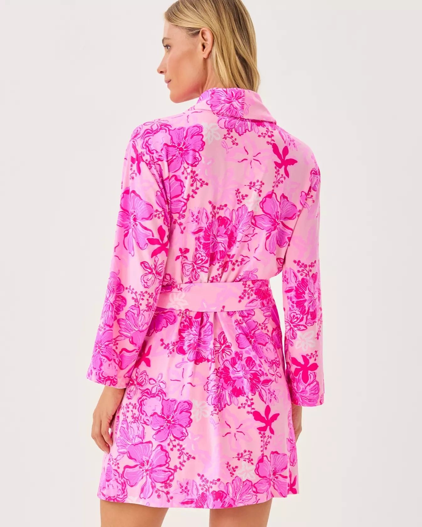Issie Pajama Knit RobeWomen - Pajamas - RobesLILLY PULITZERThe Printed Peach Savannah