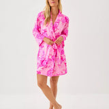 Issie Pajama Knit RobeWomen - Pajamas - RobesLILLY PULITZERThe Printed Peach Savannah