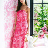 Jesslyn Silk Maxi Slip DressWomens - Dresses - Swing DressesLILLY PULITZERThe Printed Peach Savannah