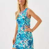 Juno Stretch Shift DressWomens - Dresses - ShiftsLILLY PULITZERThe Printed Peach Savannah