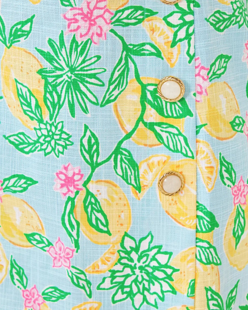 Kalinara Skirted RomperWomens - RompersLILLY PULITZERThe Printed Peach Savannah