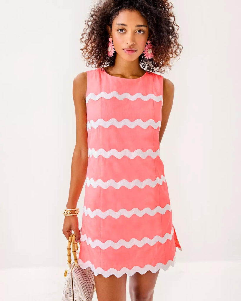 Kerra Shift RomperWomens - RompersLILLY PULITZERThe Printed Peach Savannah