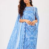 Kingston Silk Maxi CaftanWomens - DressesLILLY PULITZERThe Printed Peach Savannah