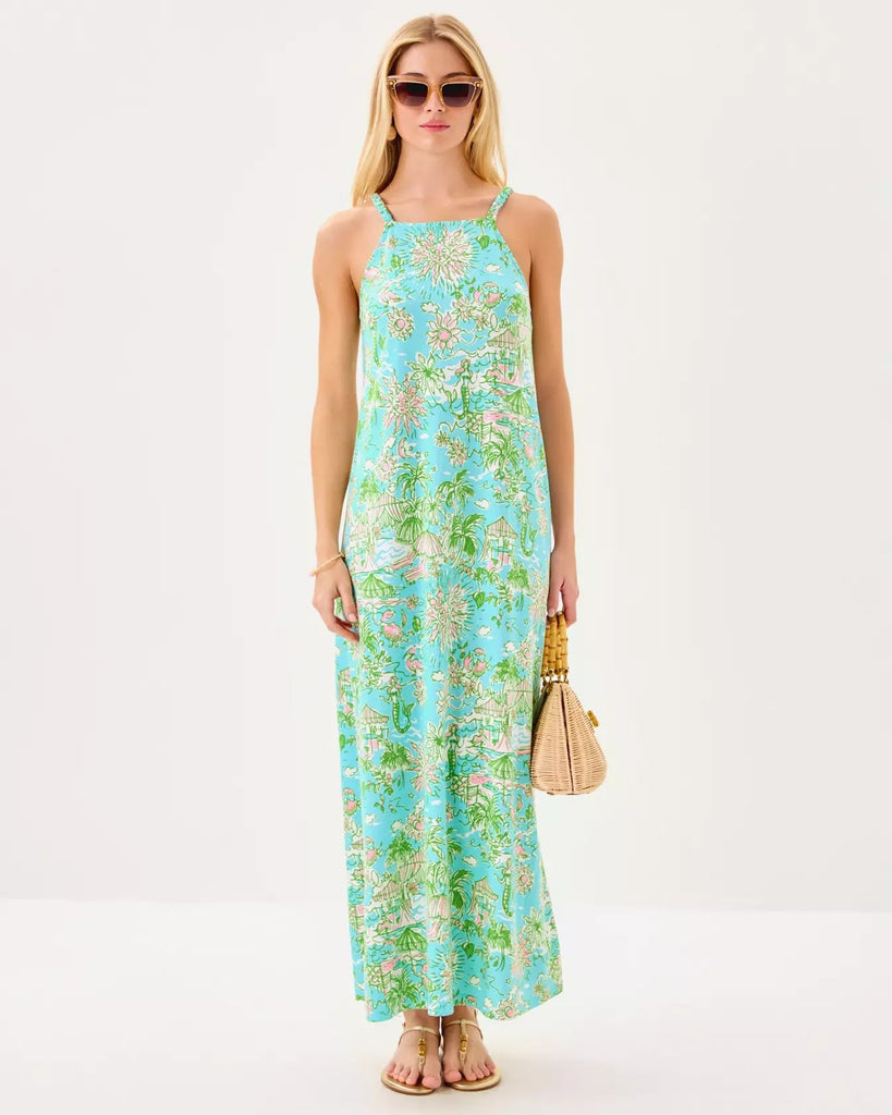 Kyleigh Maxi DressWomens - DressesLILLY PULITZERThe Printed Peach Savannah
