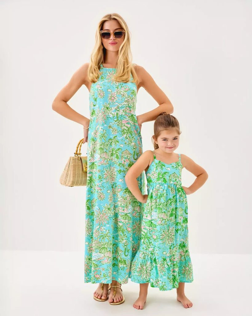 Kyleigh Maxi DressWomens - DressesLILLY PULITZERThe Printed Peach Savannah