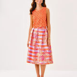 Lathan Sleeveless Beaded Cropped TopHeartland Retail ItemsLILLY PULITZERThe Printed Peach Savannah