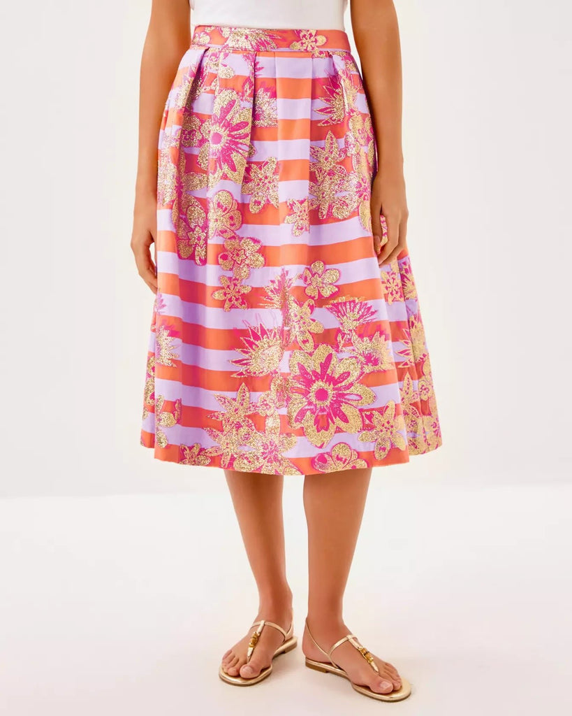 Lauderdale Midi SkirtHeartland Retail ItemsLILLY PULITZERThe Printed Peach Savannah