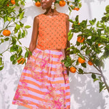 Lauderdale Midi SkirtHeartland Retail ItemsLILLY PULITZERThe Printed Peach Savannah