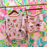 Light Pink Types of Coffee CardiganHeartland Retail ItemsQueen of SparklesThe Printed Peach Savannah
