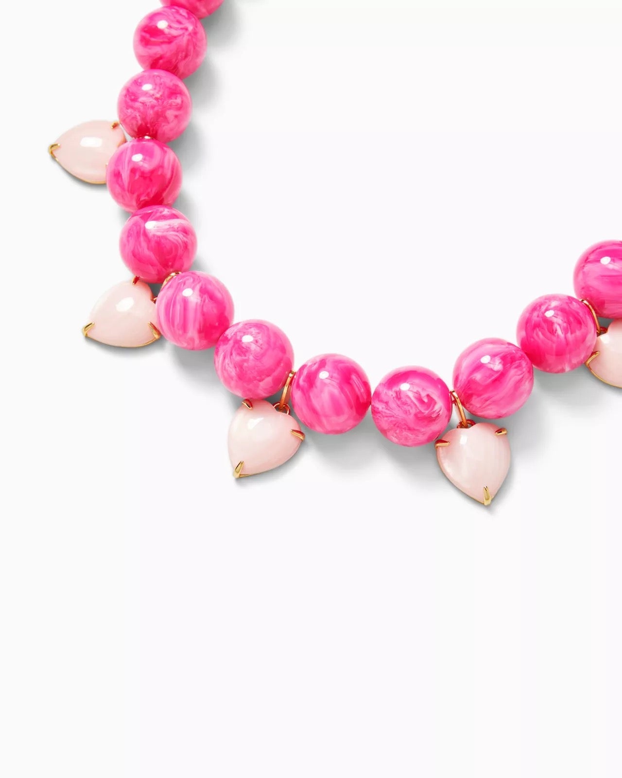 Lilly x Lele Heart Country Club NecklaceHeartland Retail ItemsLele SadoughiThe Printed Peach Savannah