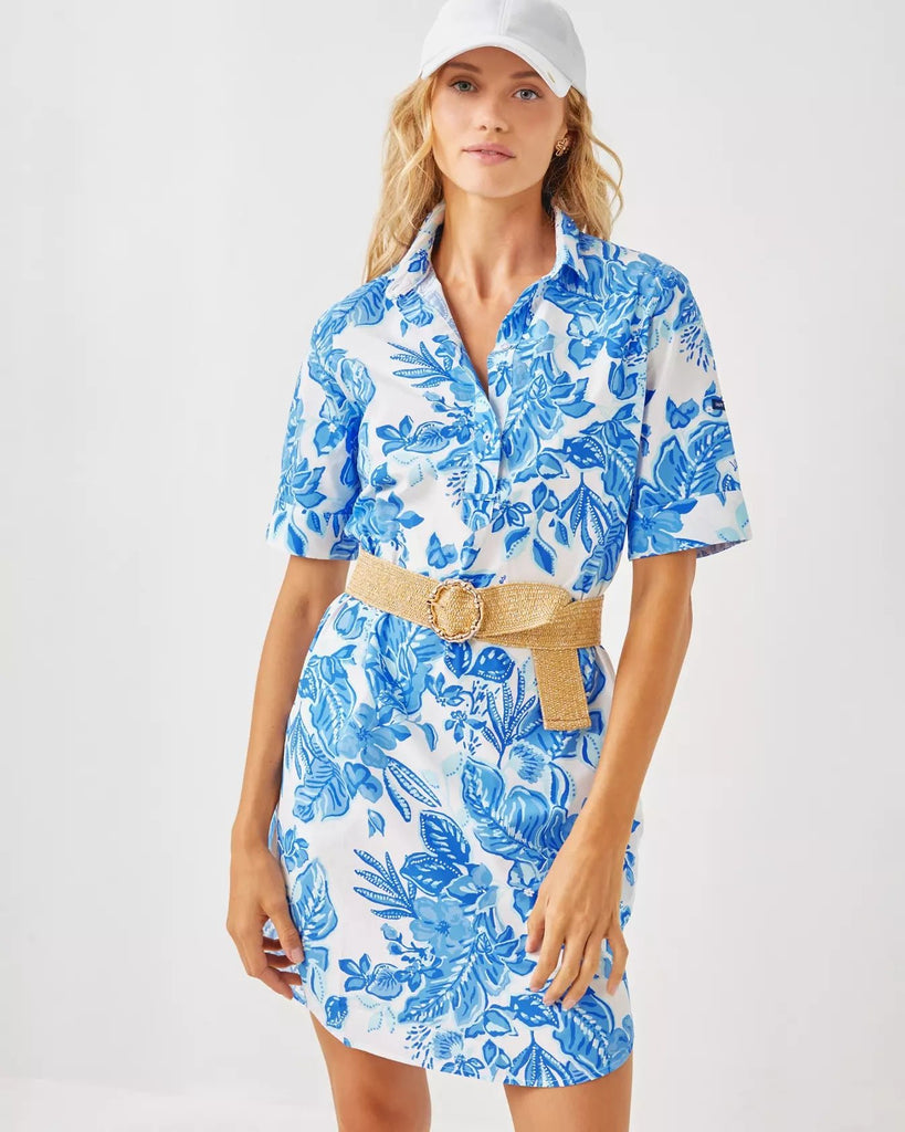 Lilly x Saint James Leonie Shirt DressHeartland Retail ItemsLILLY PULITZERThe Printed Peach Savannah