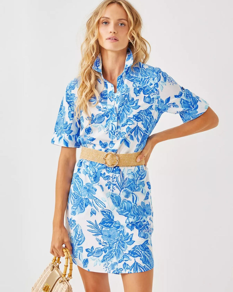Lilly x Saint James Leonie Shirt DressHeartland Retail ItemsLILLY PULITZERThe Printed Peach Savannah