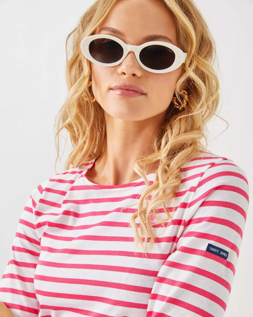Lilly x Saint James Minquidame TeeHeartland Retail ItemsLILLY PULITZERThe Printed Peach Savannah