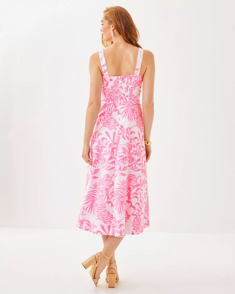 Maella Midi DressHeartland Retail ItemsLILLY PULITZERThe Printed Peach Savannah