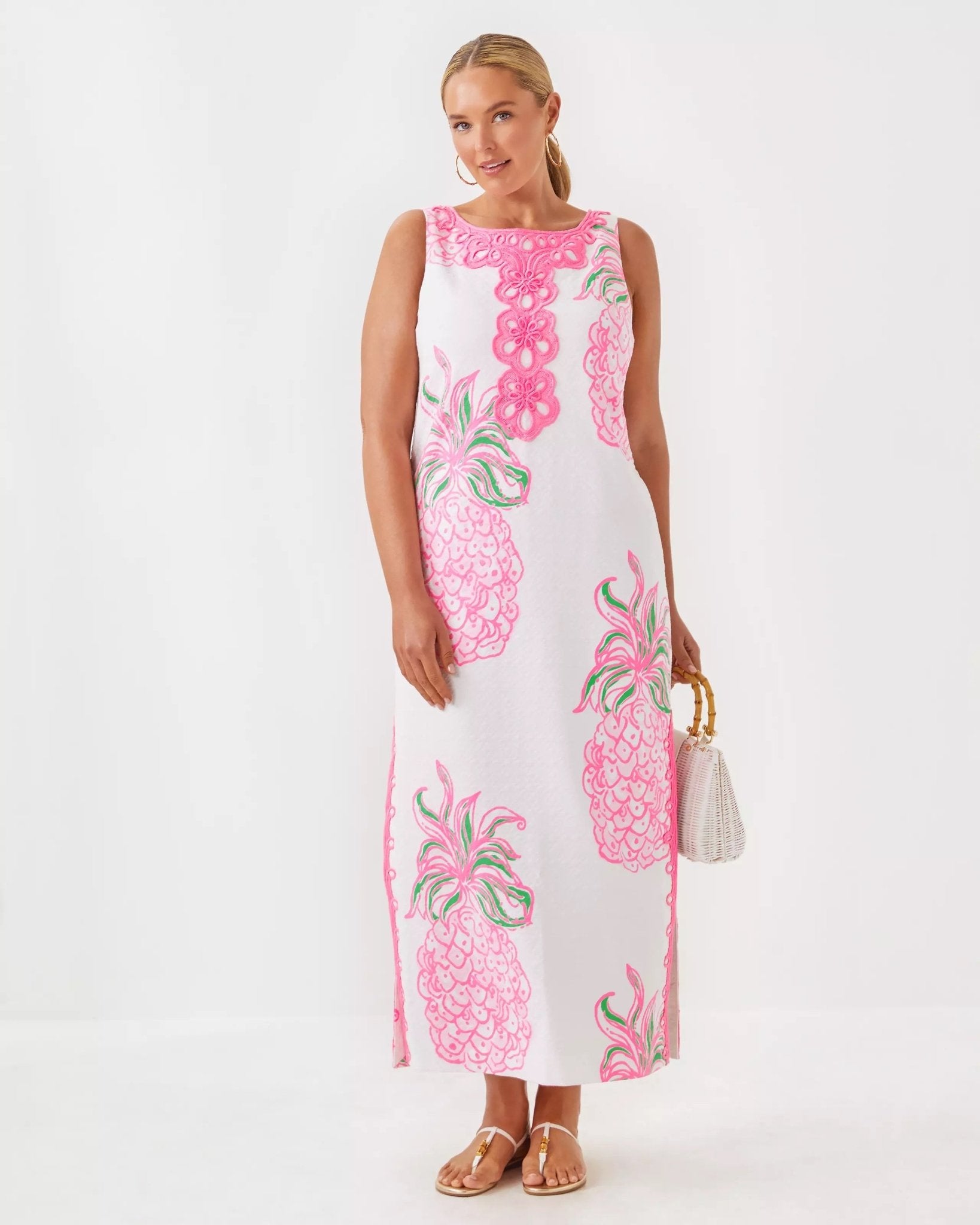 Marleigh Maxi Shift DressHeartland Retail ItemsLILLY PULITZERThe Printed Peach Savannah