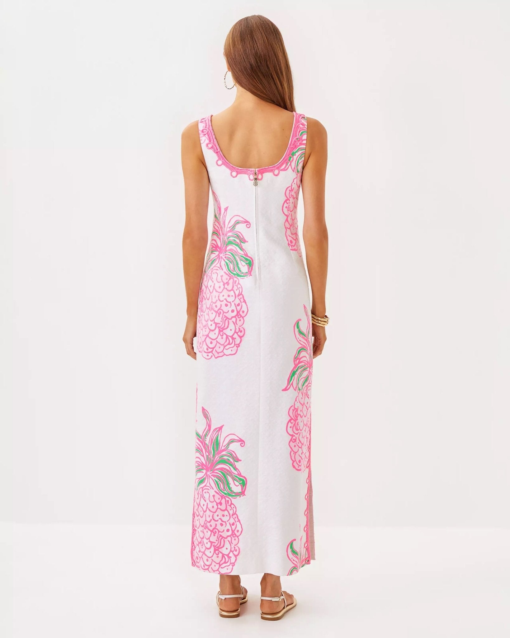 Marleigh Maxi Shift DressHeartland Retail ItemsLILLY PULITZERThe Printed Peach Savannah