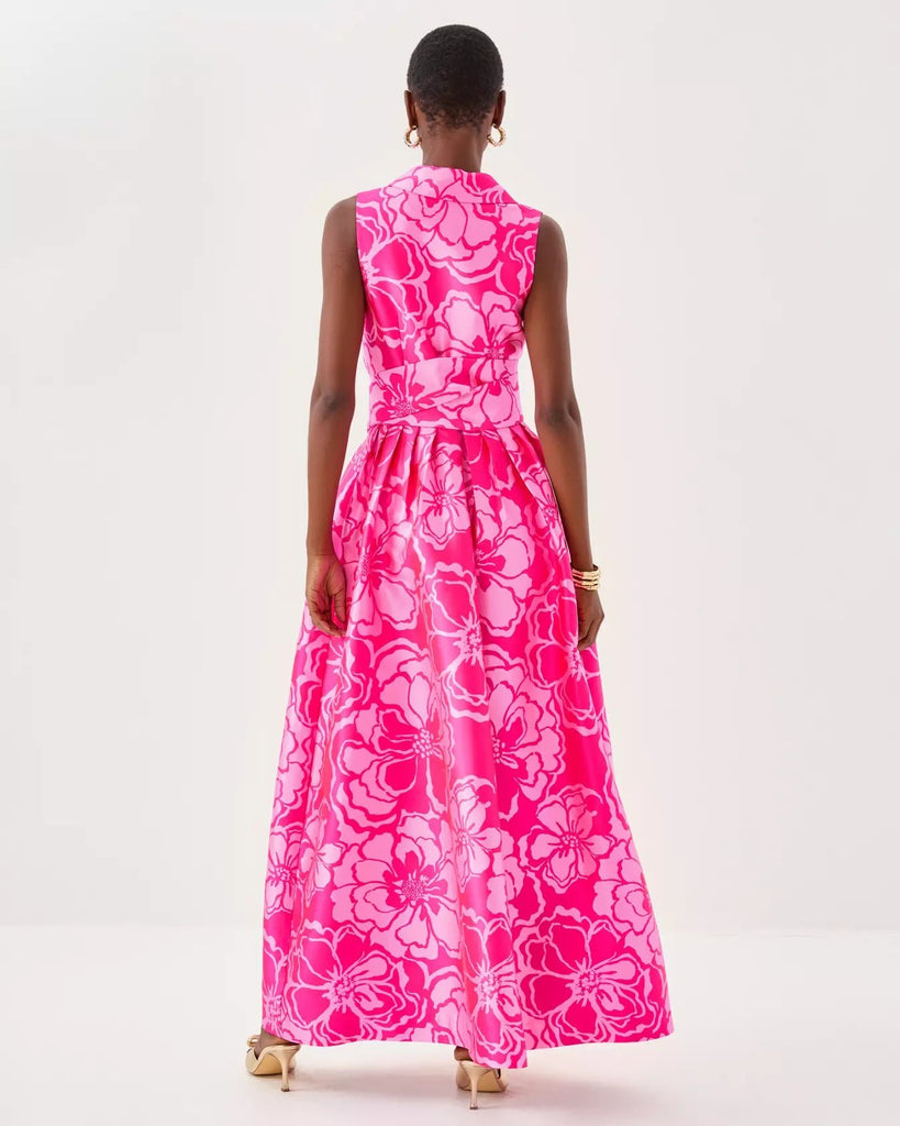 Marria Jacquard Maxi DressWomens - Dresses - Fit & FlareLILLY PULITZERThe Printed Peach Savannah