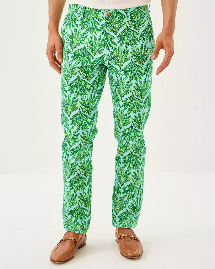 Men's Stuff 34" Mizner Stretch PantMens - Bottoms - PantsLILLY PULITZERThe Printed Peach Savannah