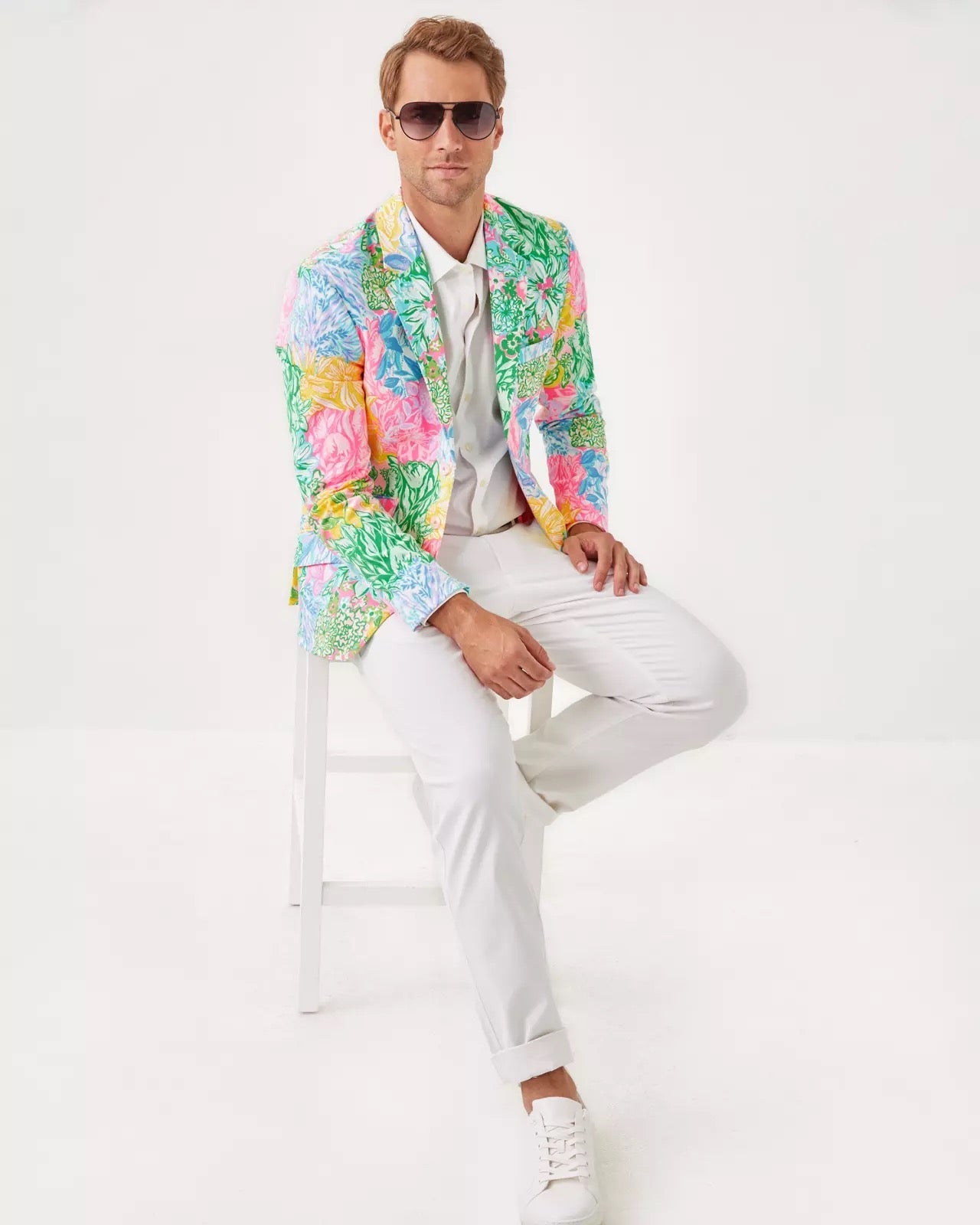 Men's Stuff Flagler BlazerHeartland Retail ItemsLILLY PULITZERThe Printed Peach Savannah