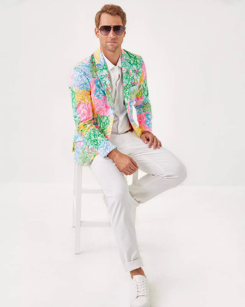 Men's Stuff Flagler BlazerHeartland Retail ItemsLILLY PULITZERThe Printed Peach Savannah