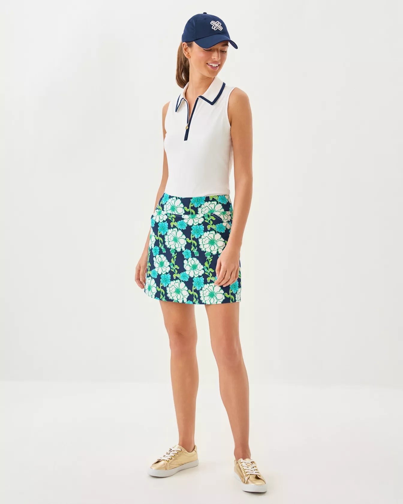 Monica Skort UPF 50+Active - Active Bottoms - SkortsLILLY PULITZERThe Printed Peach Savannah