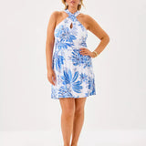 Montecito Skirted RomperWomens - RompersLILLY PULITZERThe Printed Peach Savannah