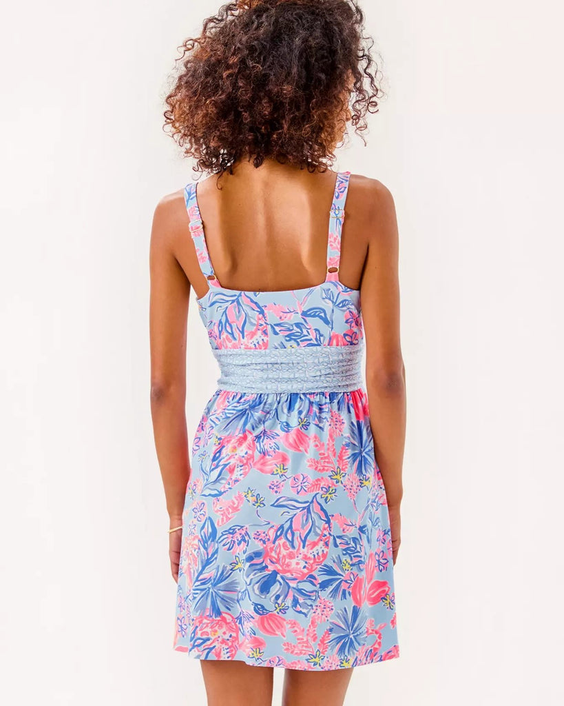 Nemy Skirted RomperWomens - RompersLILLY PULITZERThe Printed Peach Savannah