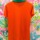 Orange Pumpkin Collar DressWomen’s DressesQueen of SparklesThe Printed Peach Savannah