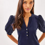 Ronson Knit TopWomen - Tops - TeesLILLY PULITZERThe Printed Peach Savannah