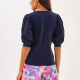 Ronson Knit TopWomen - Tops - TeesLILLY PULITZERThe Printed Peach Savannah