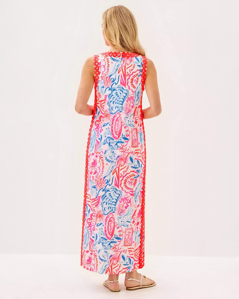 Sadie Maxi RomperWomens - RompersLILLY PULITZERThe Printed Peach Savannah