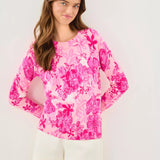 Salima SweaterWomen - Sweaters & Cardigans - Pullover SweatersLILLY PULITZERThe Printed Peach Savannah