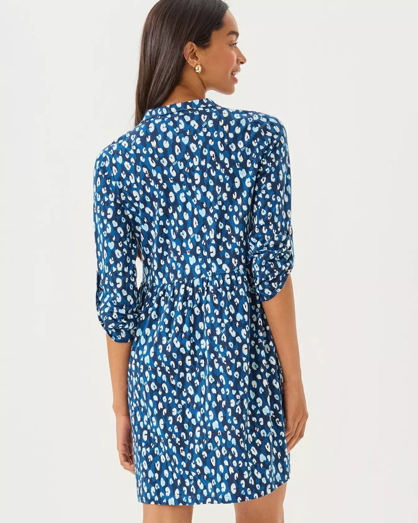 Saralyn Popover ShirtdressWomens - DressesLILLY PULITZERThe Printed Peach Savannah