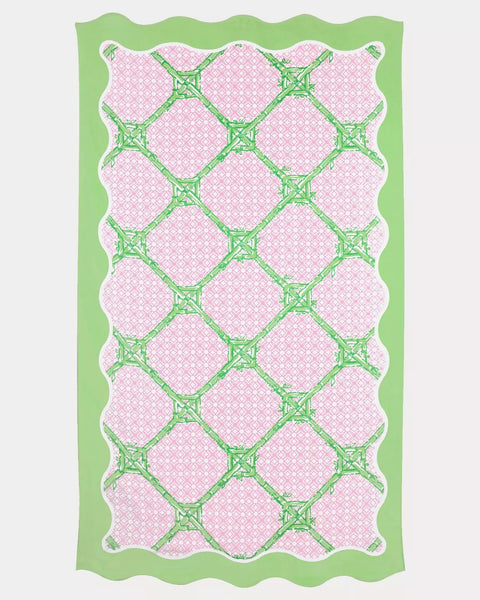 Scallop Beach TowelHeartland Retail ItemsLIFEGUARD PRESSThe Printed Peach Savannah