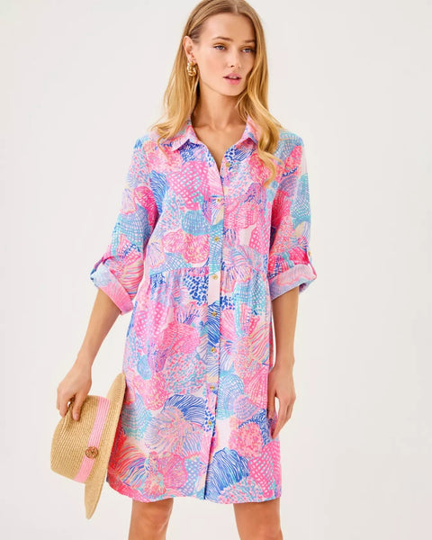 Shaela DressHeartland Retail ItemsLILLY PULITZERThe Printed Peach Savannah