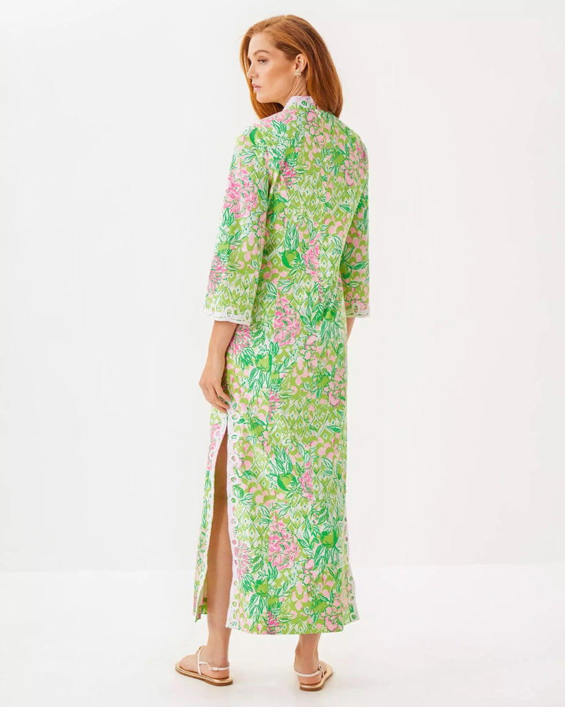 Shealyn Stretch Maxi CaftanHeartland Retail ItemsLILLY PULITZERThe Printed Peach Savannah