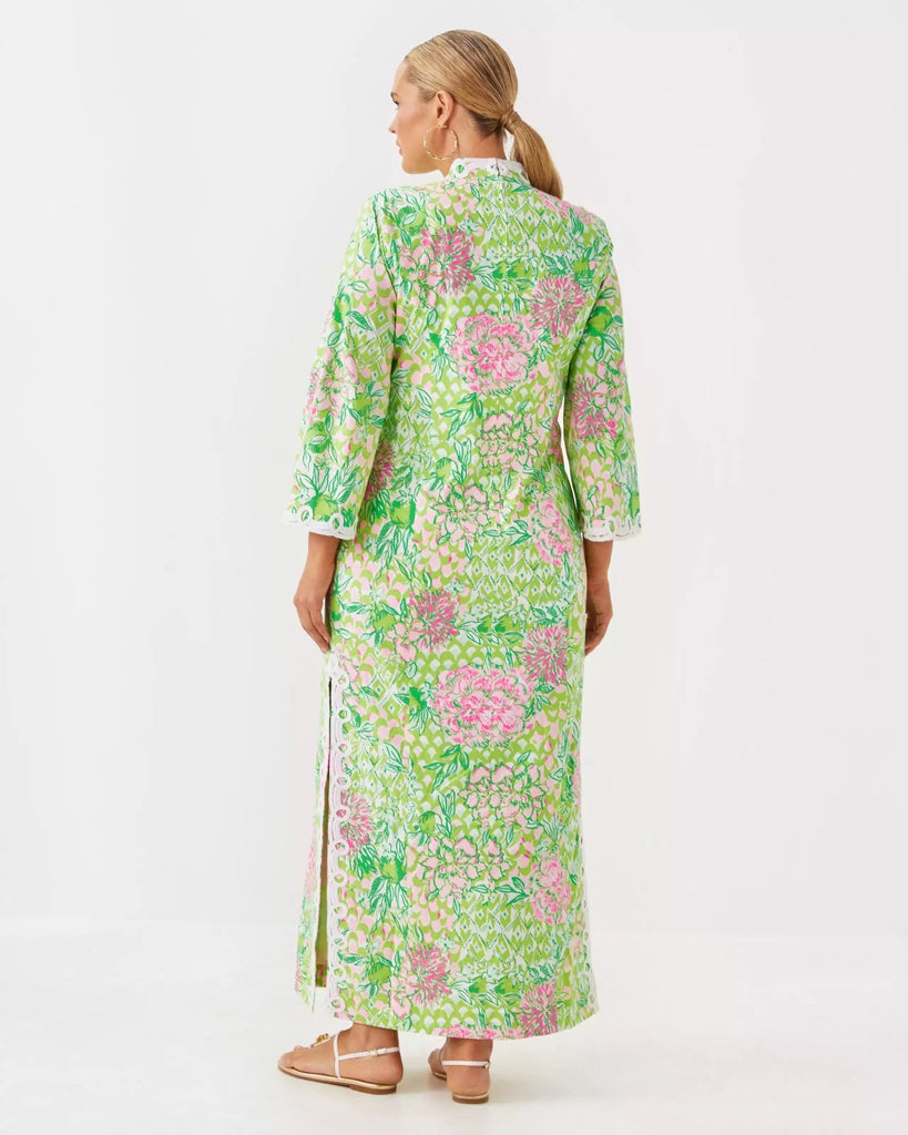 Shealyn Stretch Maxi CaftanHeartland Retail ItemsLILLY PULITZERThe Printed Peach Savannah