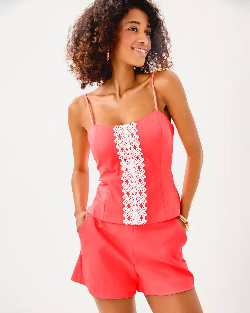 Shelli Stretch TopHeartland Retail ItemsLILLY PULITZERThe Printed Peach Savannah
