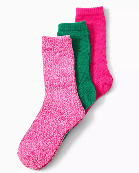 Sock SetHeartland Retail ItemsLILLY PULITZERThe Printed Peach Savannah